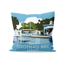 Load image into Gallery viewer, Tooting Bec Lido Cushion