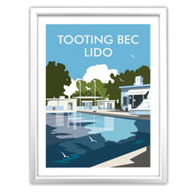Load image into Gallery viewer, Tooting Bec Lido Art Print
