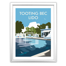 Load image into Gallery viewer, Tooting Bec Lido Art Print