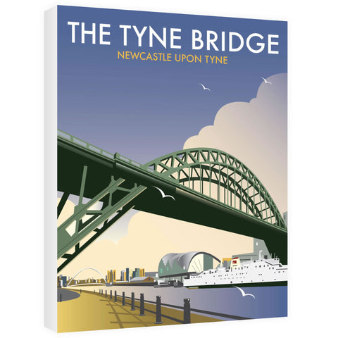 The Tyne Bridge, Newcastle Upon Tyne - Canvas