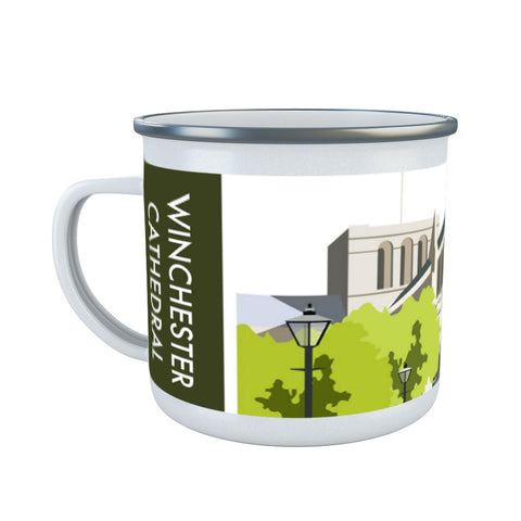 Winchester Cathedral Enamel Mug