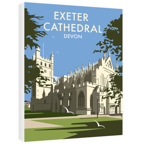 Exeter Cathedral, Devon - Canvas