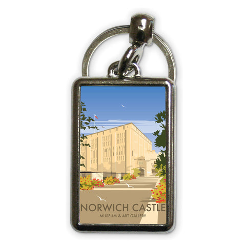 Norwich Castle Metal Keyring