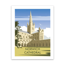 Load image into Gallery viewer, Norwich Cathedral Art Print