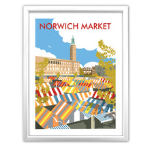Load image into Gallery viewer, Norwich Market Art Print