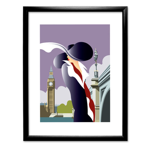 London Blank Art Print