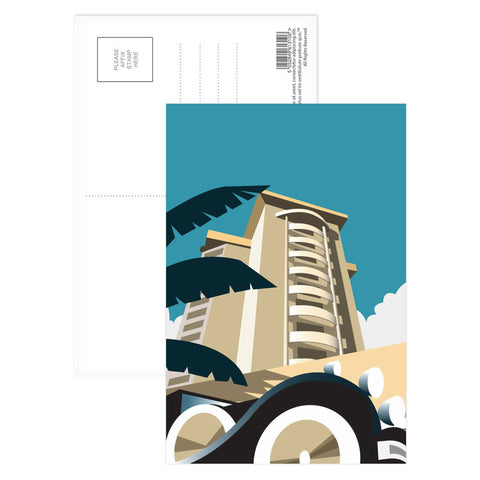 Miami Blank Postcard Pack of 8