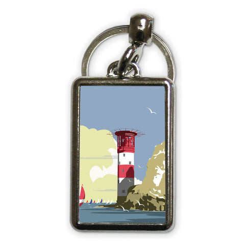 The Needles Blank Metal Keyring