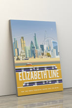 Load image into Gallery viewer, The Elizabeth Line - Canvas