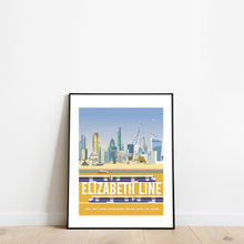Load image into Gallery viewer, The Elizabeth Line Art Print