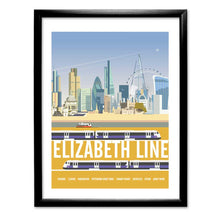 Load image into Gallery viewer, The Elizabeth Line Art Print