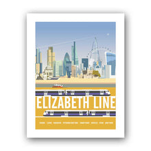 Load image into Gallery viewer, The Elizabeth Line Art Print
