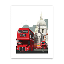 Load image into Gallery viewer, London Routemaster Blank Art Print