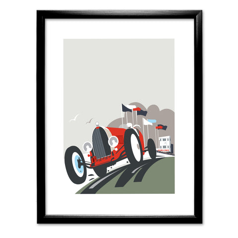 Goodwood Blank Art Print
