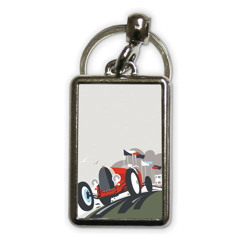 Goodwood Blank Metal Keyring
