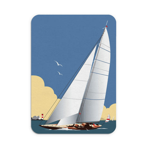 Solent Sailing Blank Mouse Mat