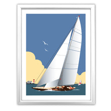 Load image into Gallery viewer, Solent Sailing Blank Art Print