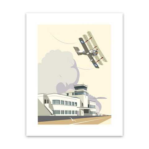 Shoreham Airport Blank Art Print