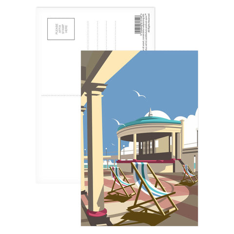 Eastbourne Bandstand Blank Postcard Pack of 8