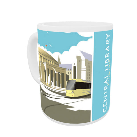 Manchester Central Library, - Mug