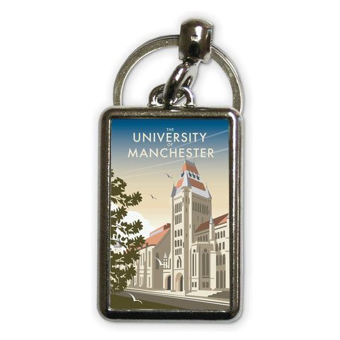 Manchester University Metal Keyring
