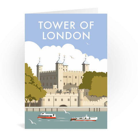 Tower of London Greeting Card