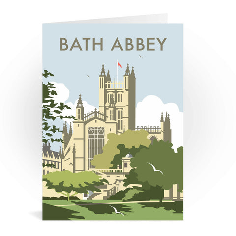 Bath Abbey Greeting Card