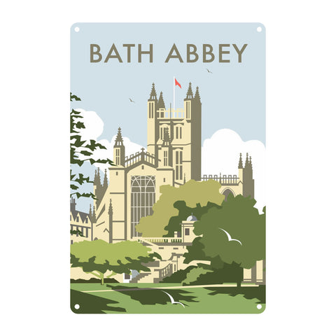 Bath Abbey Metal Sign