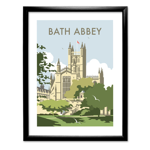 Bath Abbey Art Print