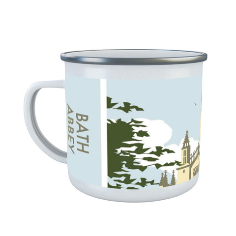 Bath Abbey Enamel Mug