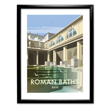 Load image into Gallery viewer, Roman Baths Art Print