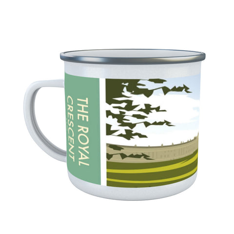 The Royal Crescent Enamel Mug