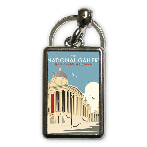 National Gallery Metal Keyring