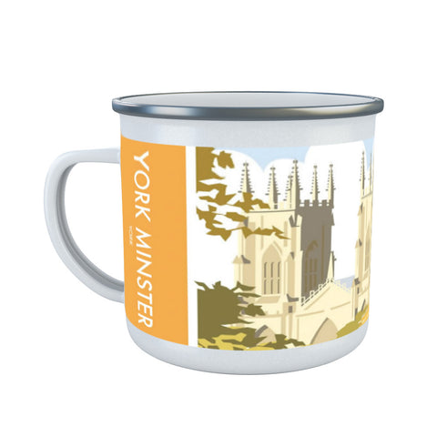 York Minster Enamel Mug
