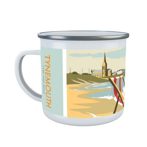 Tynemouth Enamel Mug