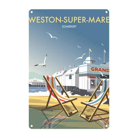 Weston Super Mare Metal Sign