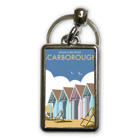 Scarborough Metal Keyring