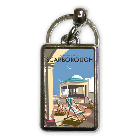 Scarborough Metal Keyring