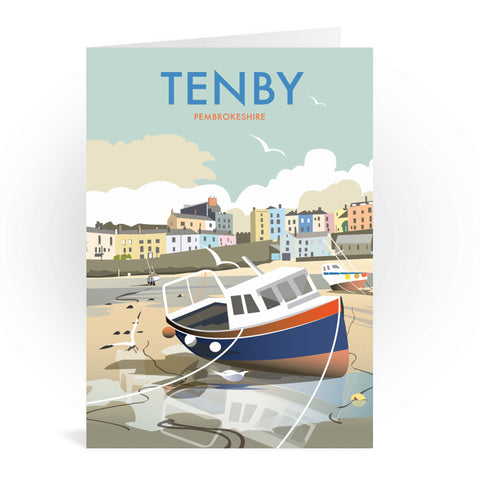 Tenby Greeting Card