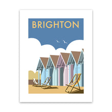 Load image into Gallery viewer, Brighton Beach Huts Art Print
