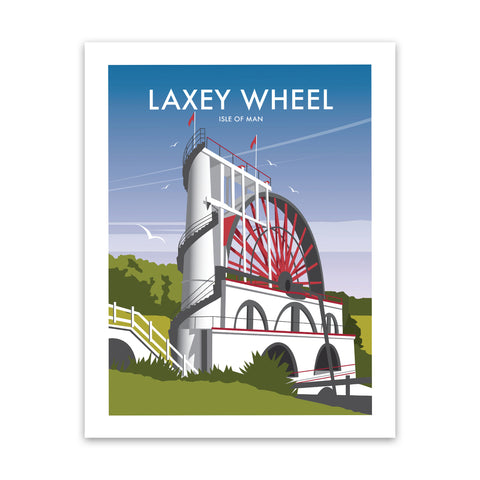 Laxey Wheel Art Print