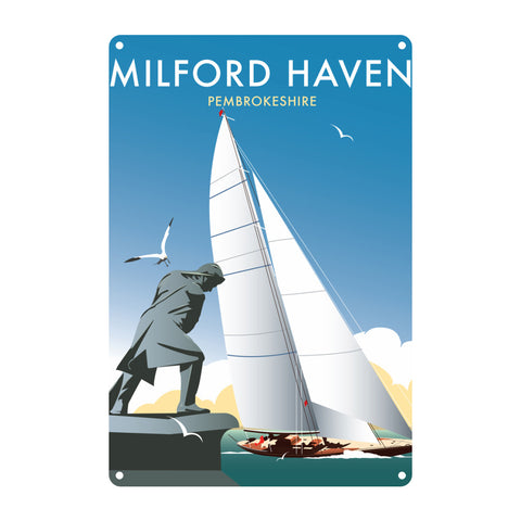 Milford Haven Metal Sign