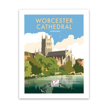 Load image into Gallery viewer, Worcester Cathedral Art Print
