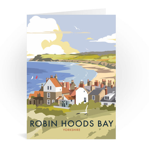 Robin Hoods Bay Greeting Card