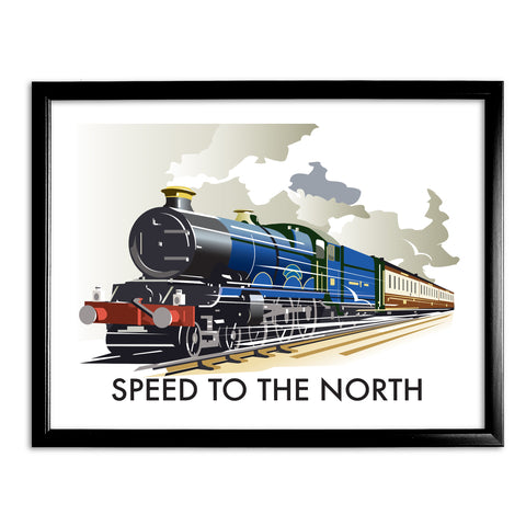 Speed to the North Art Print
