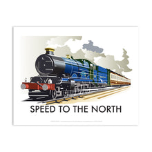 Load image into Gallery viewer, Speed to the North Art Print