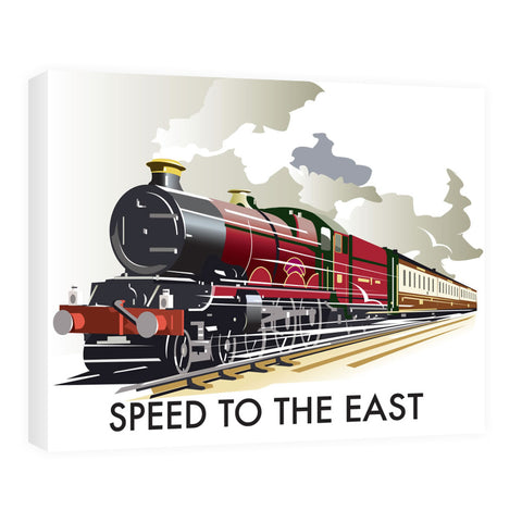 Speed to the East - Canvas