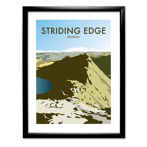 Helvellyn Edge, Lake District Art Print