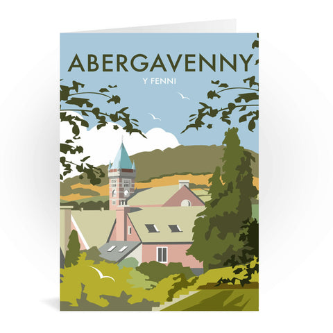 Abergavenny Greeting Card