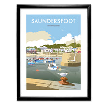 Load image into Gallery viewer, Saundersfoot Art Print